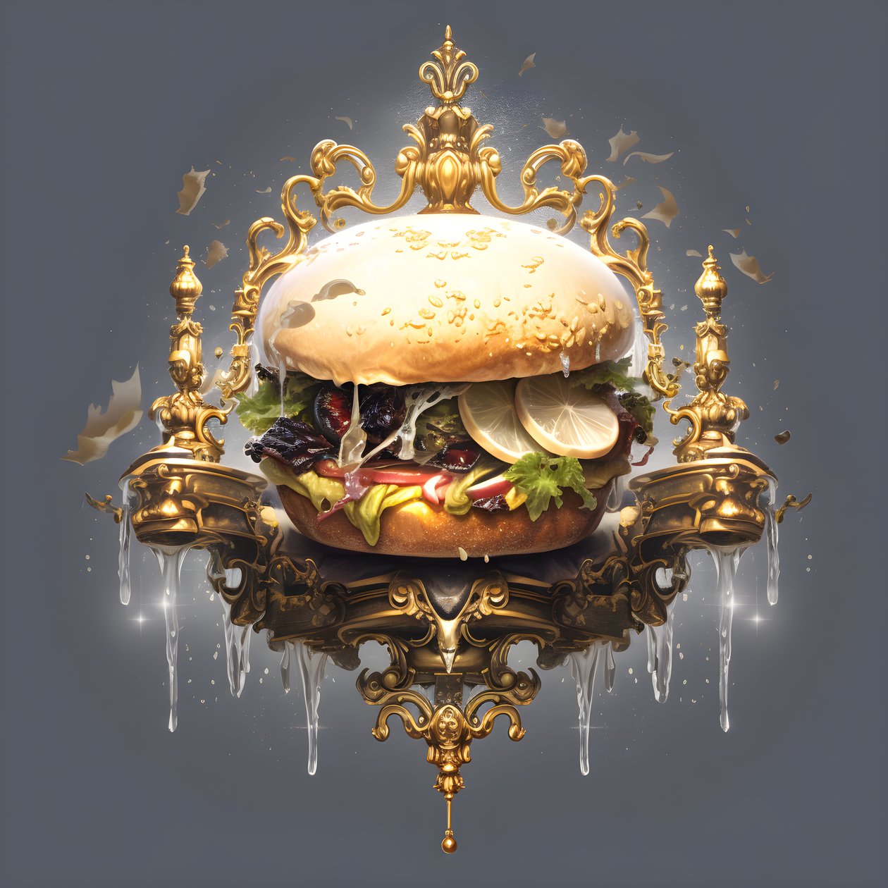 egy fehér márvány burger 3 alkotó: Kurt Heppke