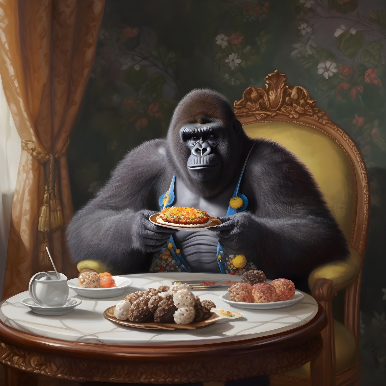 egy gorilla eszik 3 alkotó: Kurt Heppke