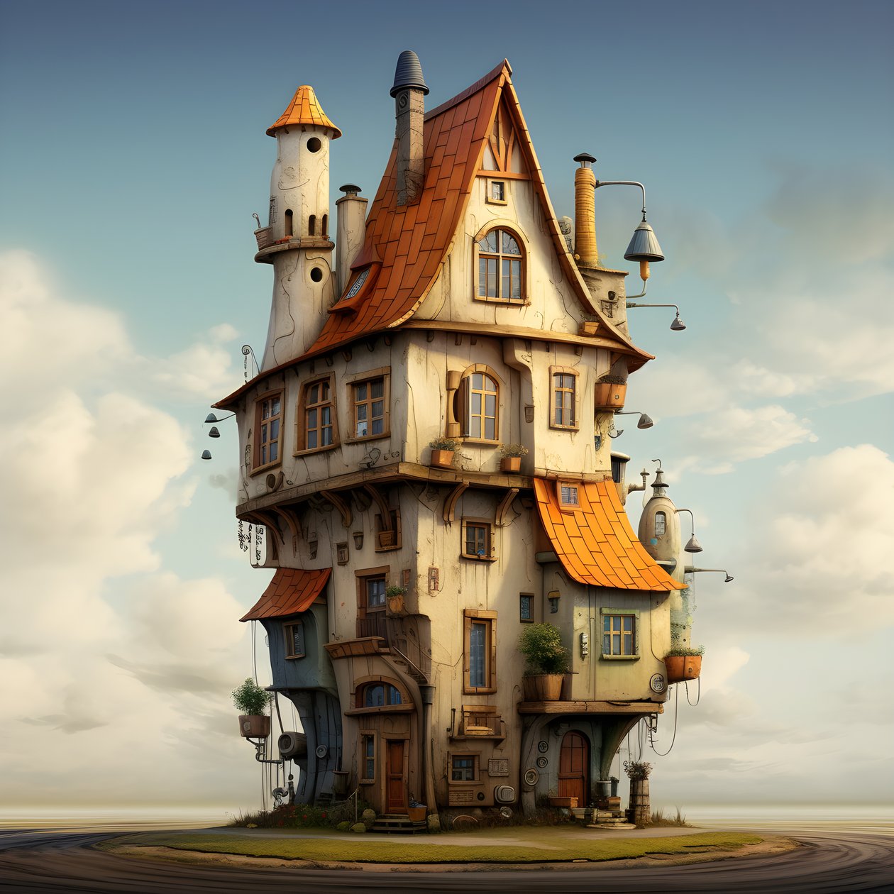 ein großes und ein kleines Haus 3 alkotó: Kurt Heppke