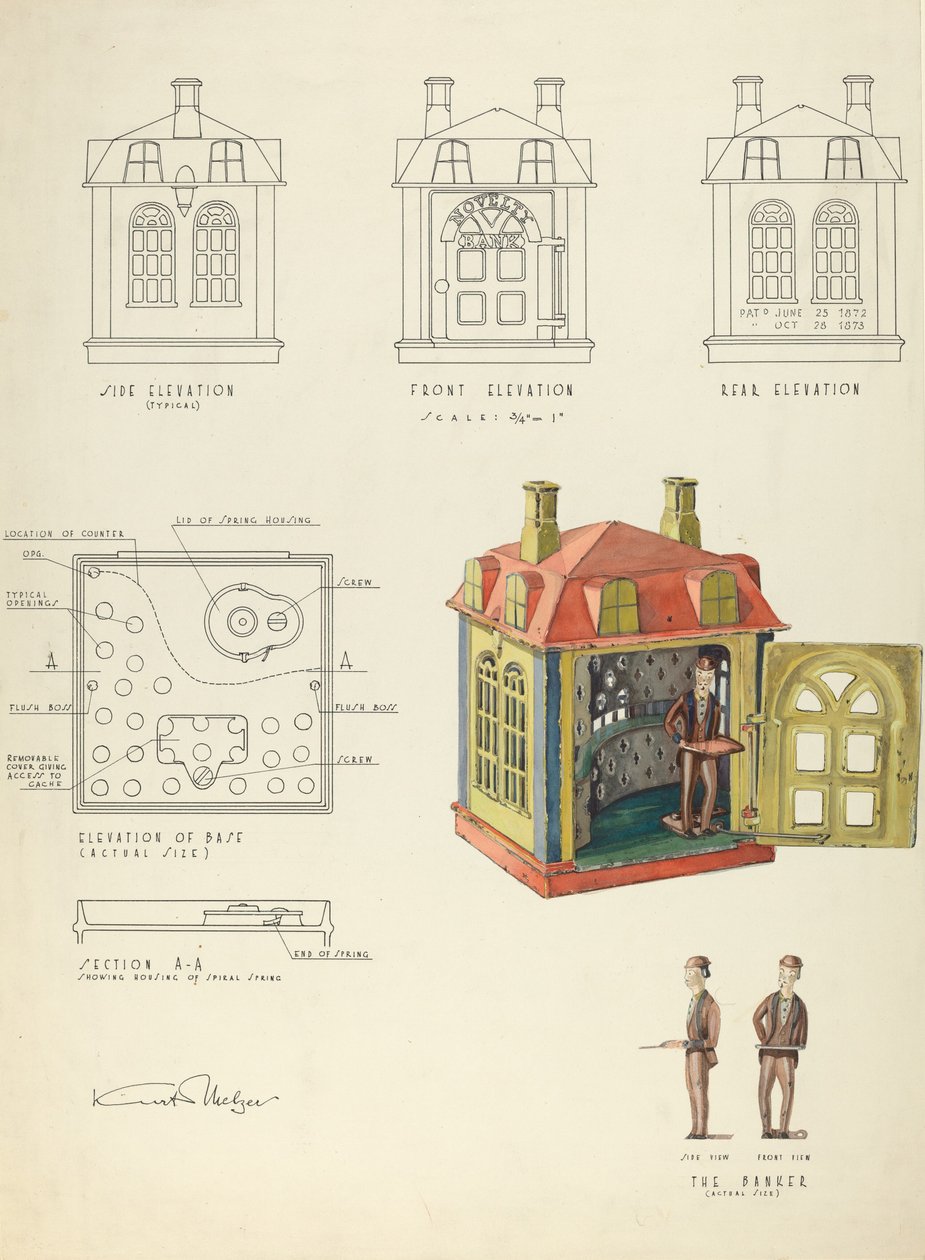 Játékbank, 19351942. alkotó: Kurt Melzer