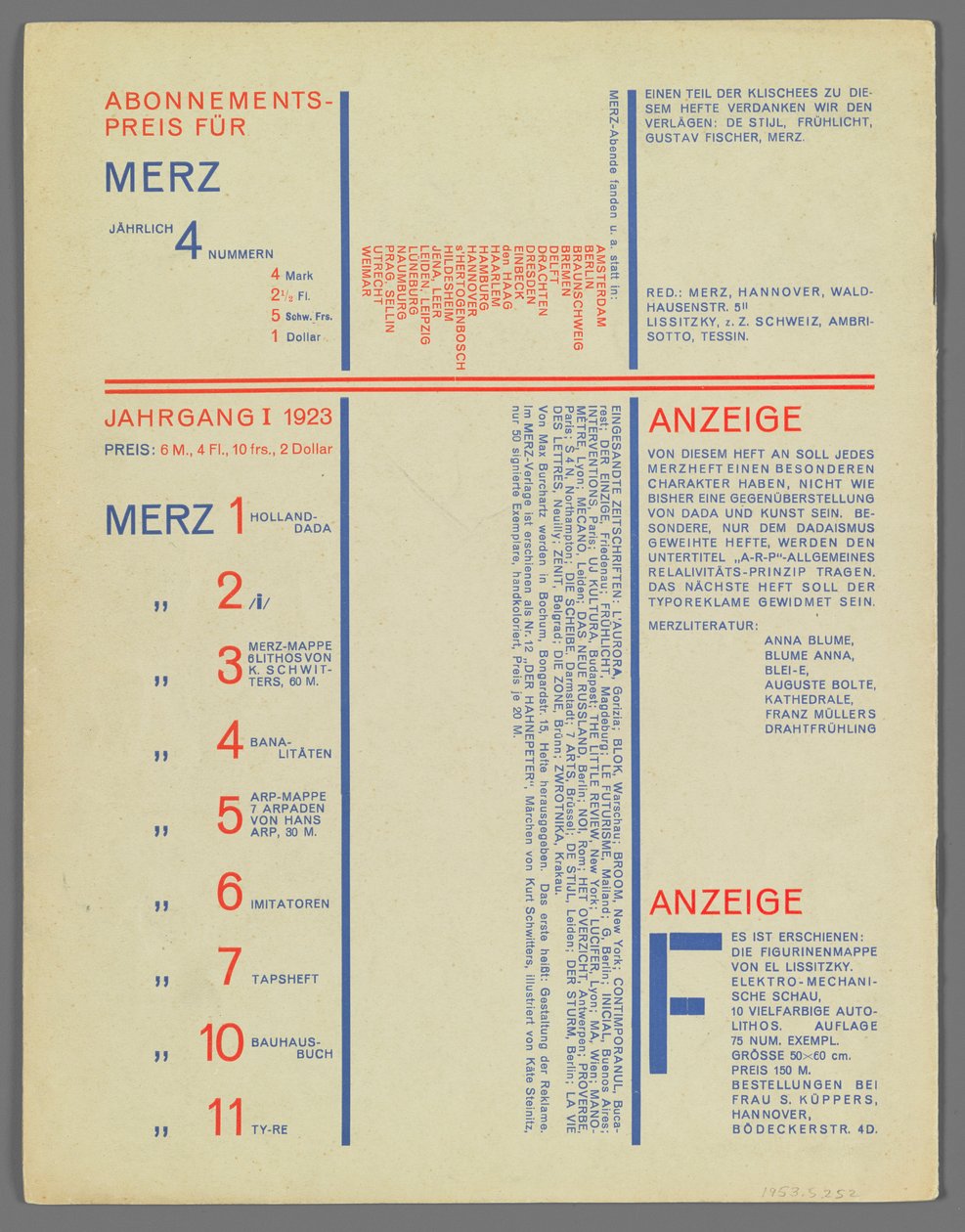 8 Merz 9 alkotó: Kurt Schwitters