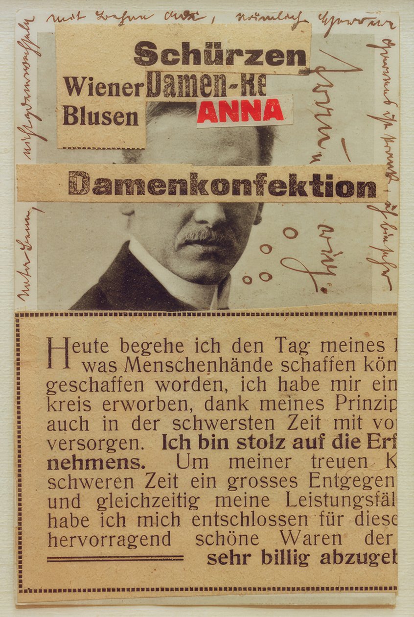 Egy Walter Dexel alkotó: Kurt Schwitters