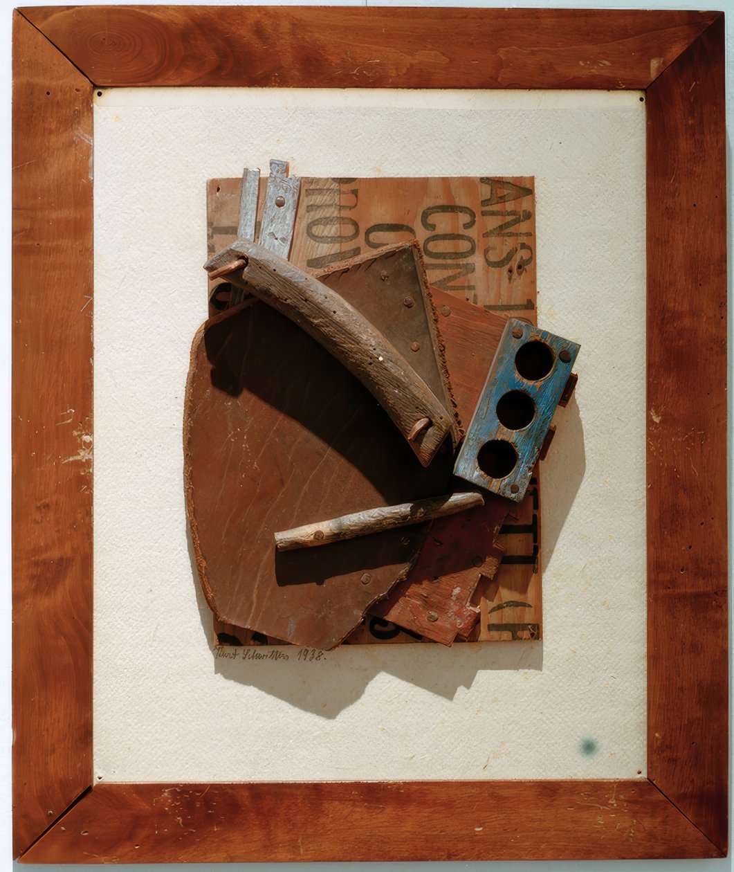 Összeszerelés (ANS) alkotó: Kurt Schwitters