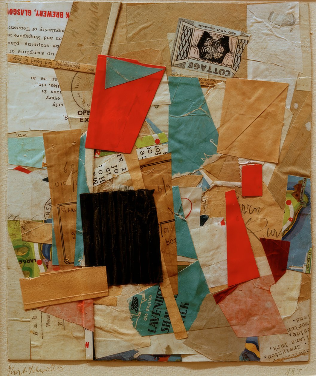 Kunyhó alkotó: Kurt Schwitters