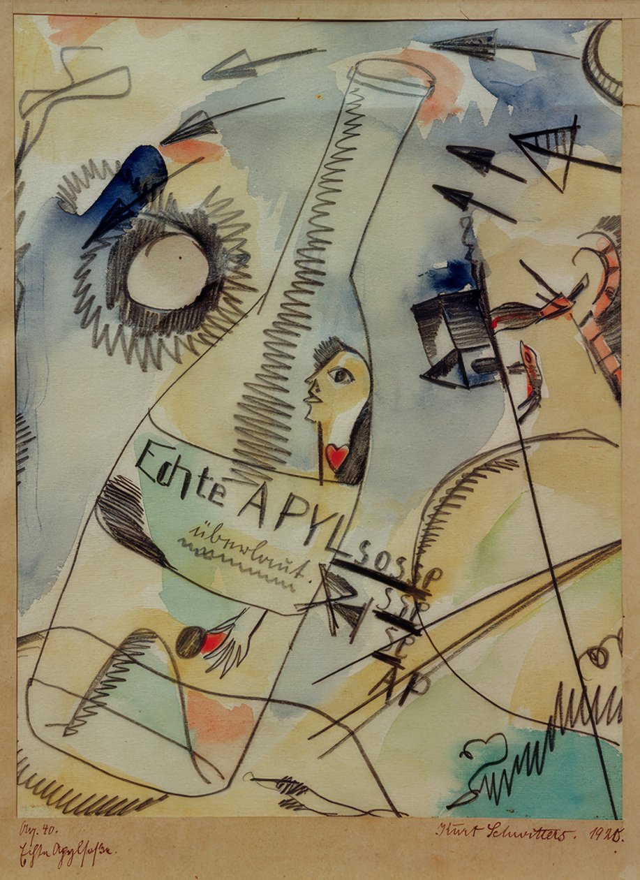 Igazi Apylsoße alkotó: Kurt Schwitters