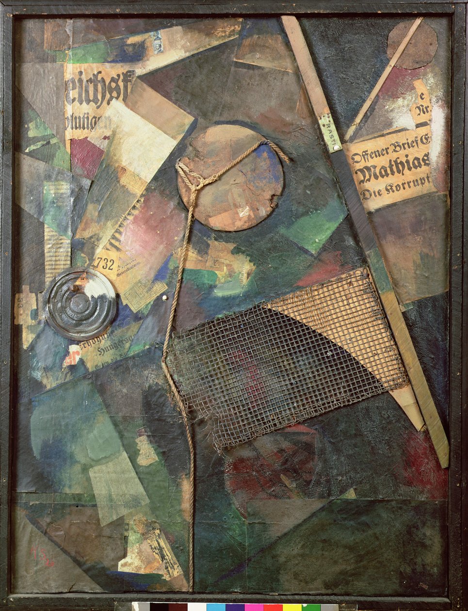 Merzbild alkotó: Kurt Schwitters