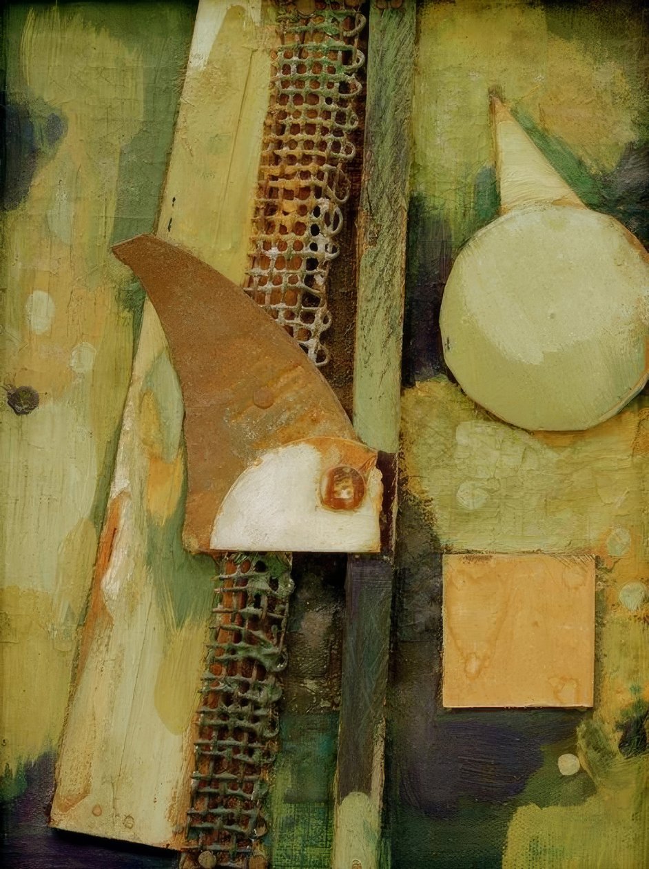 Merzbild 35 A alkotó: Kurt Schwitters