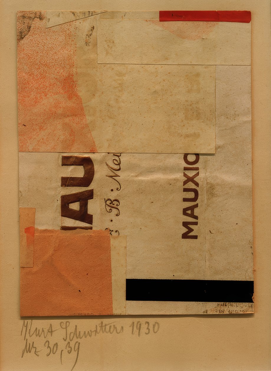 szétszórt0,39 alkotó: Kurt Schwitters