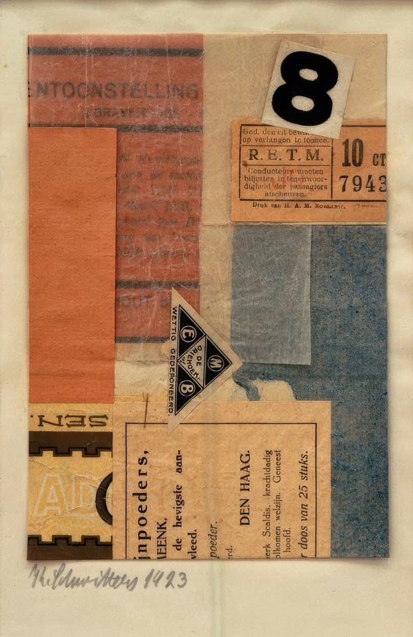 Cím nélkül (8) alkotó: Kurt Schwitters
