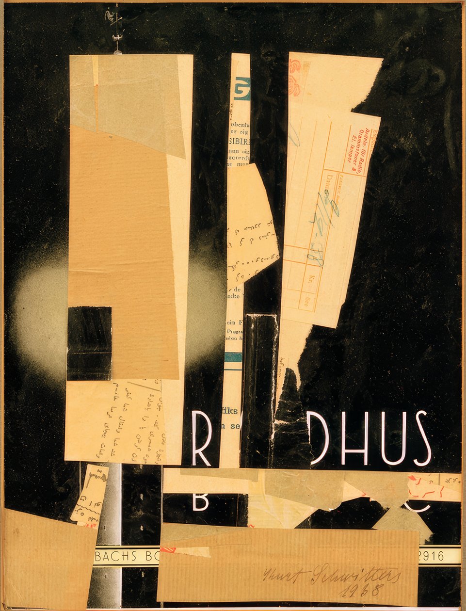 Névtelen (R DHUS) alkotó: Kurt Schwitters