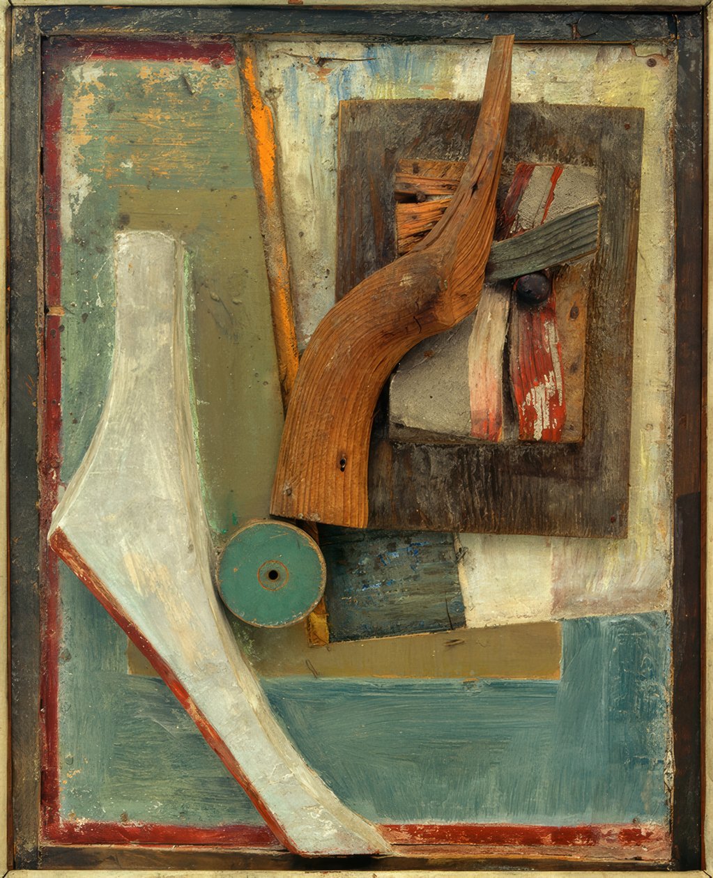 Cím nélkül (dombormű a domborműben) alkotó: Kurt Schwitters