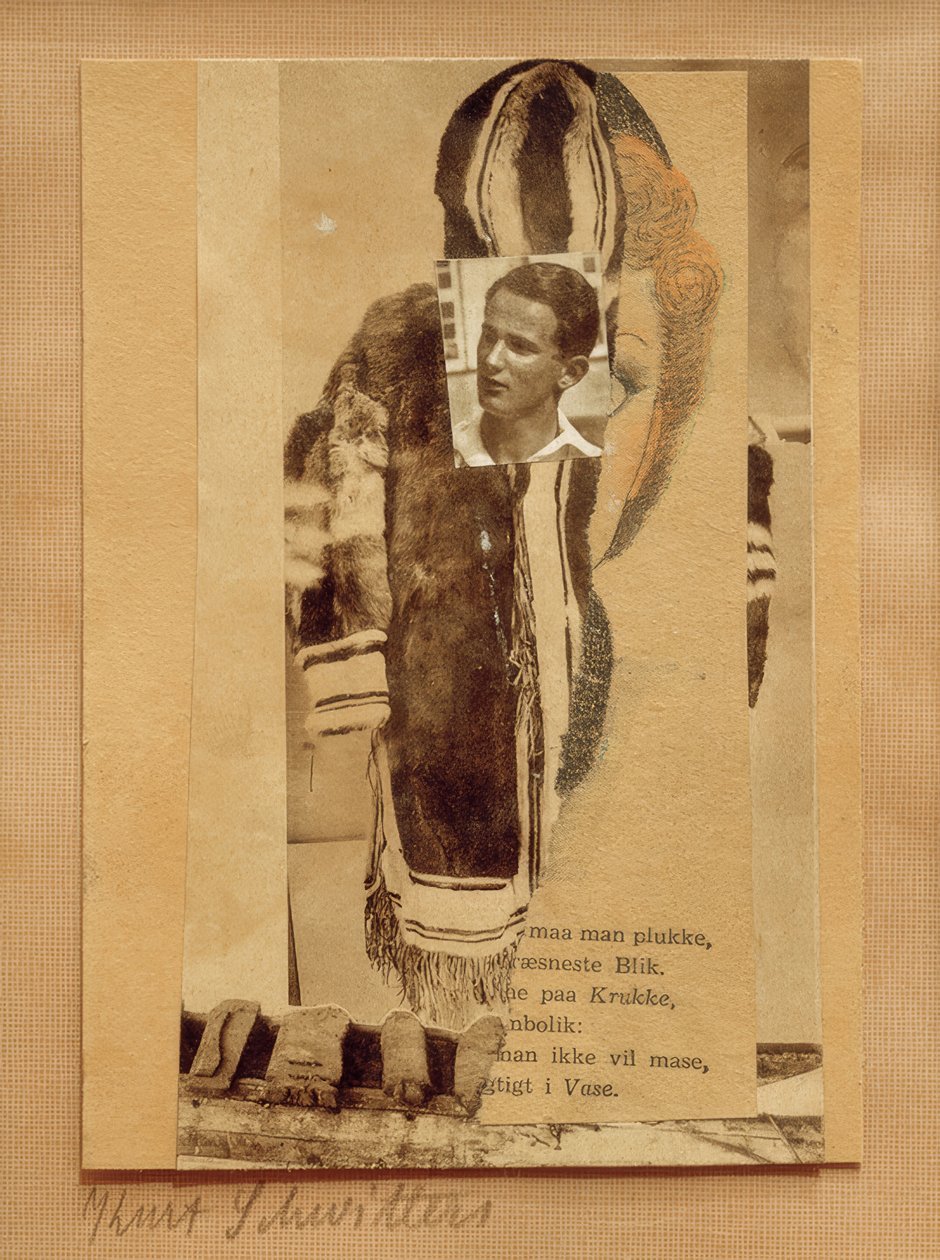 Cím nélkül (mankón) alkotó: Kurt Schwitters