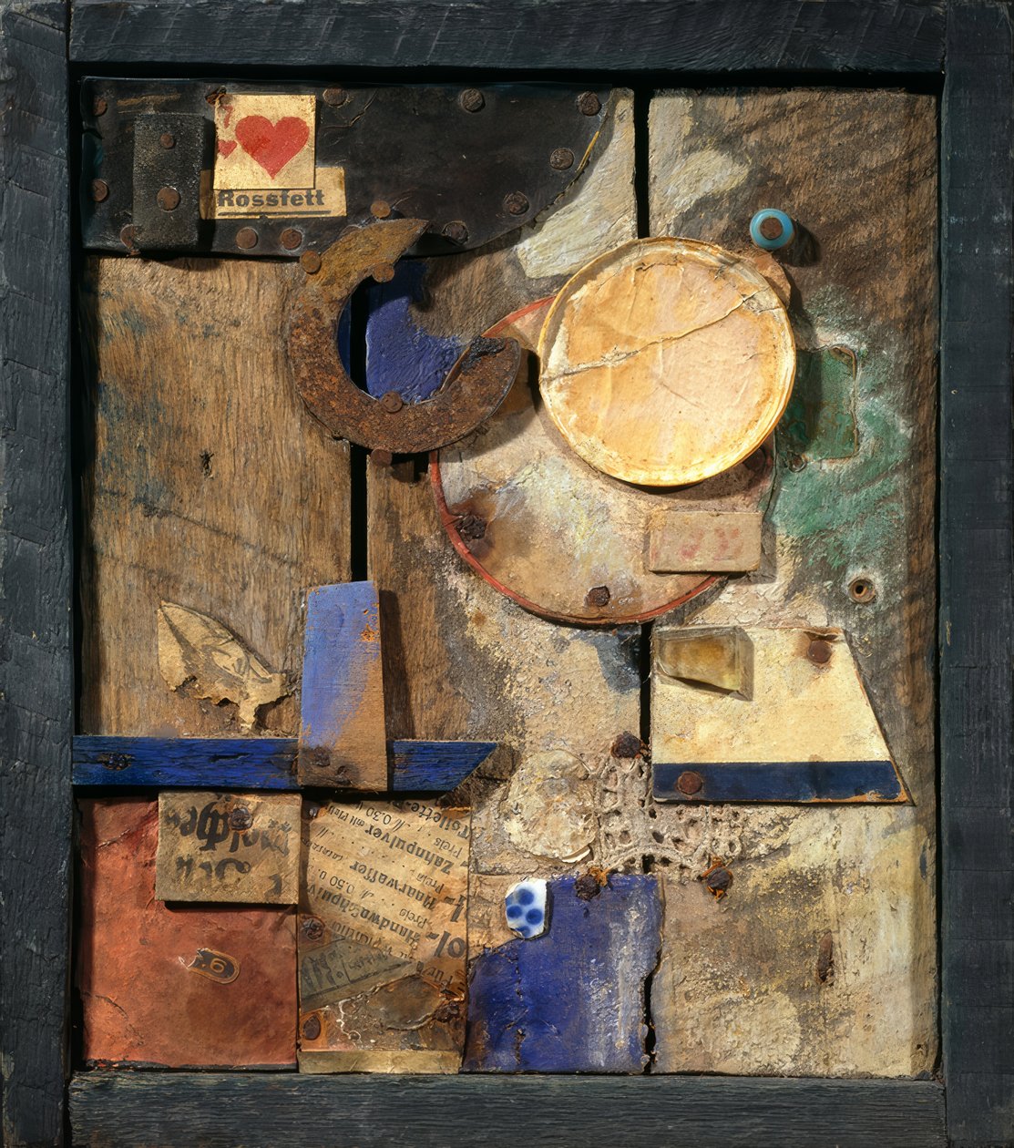 Rossfett alkotó: Kurt Schwitters