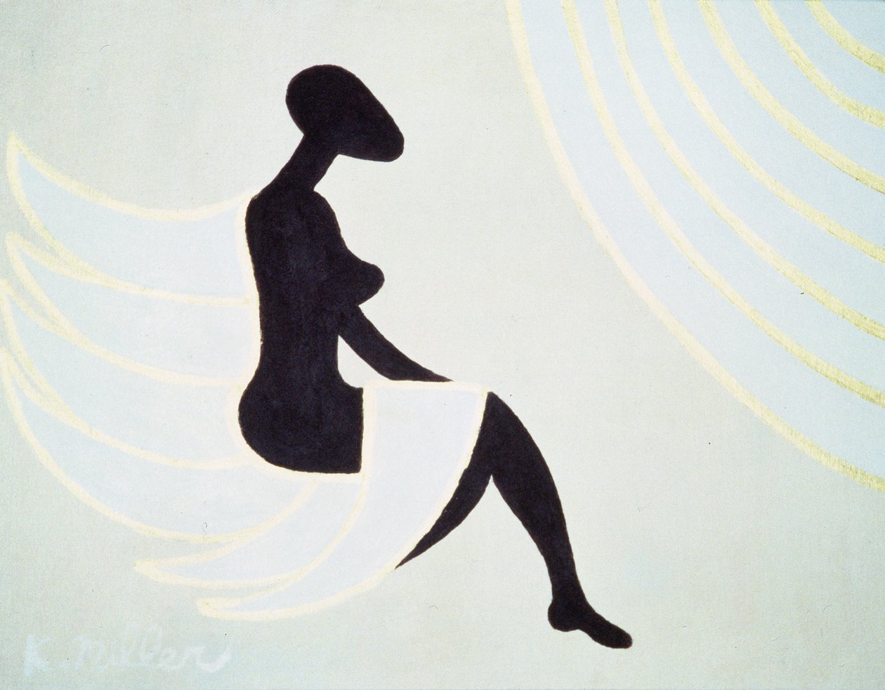 Lady Angel, 2005 (akril, vászon) alkotó: Kurtis L. Miller
