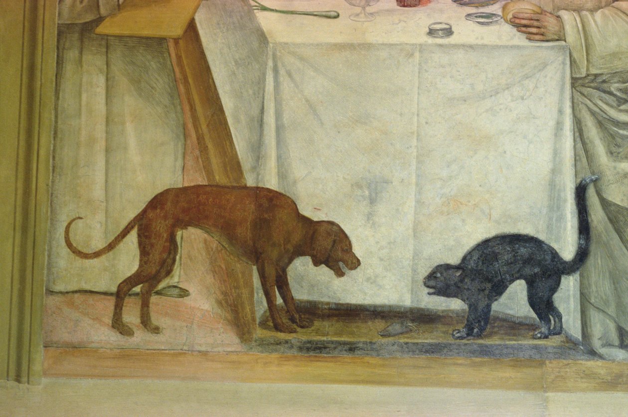Szent Benedek élete (részlet) alkotó: L. and Sodoma, G. Signorelli