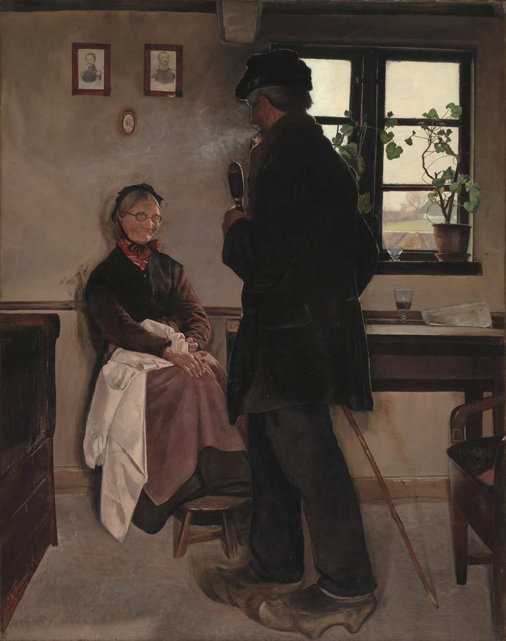 Kisbirtokosok. Sealand alkotó: Laurits Andersen Ring