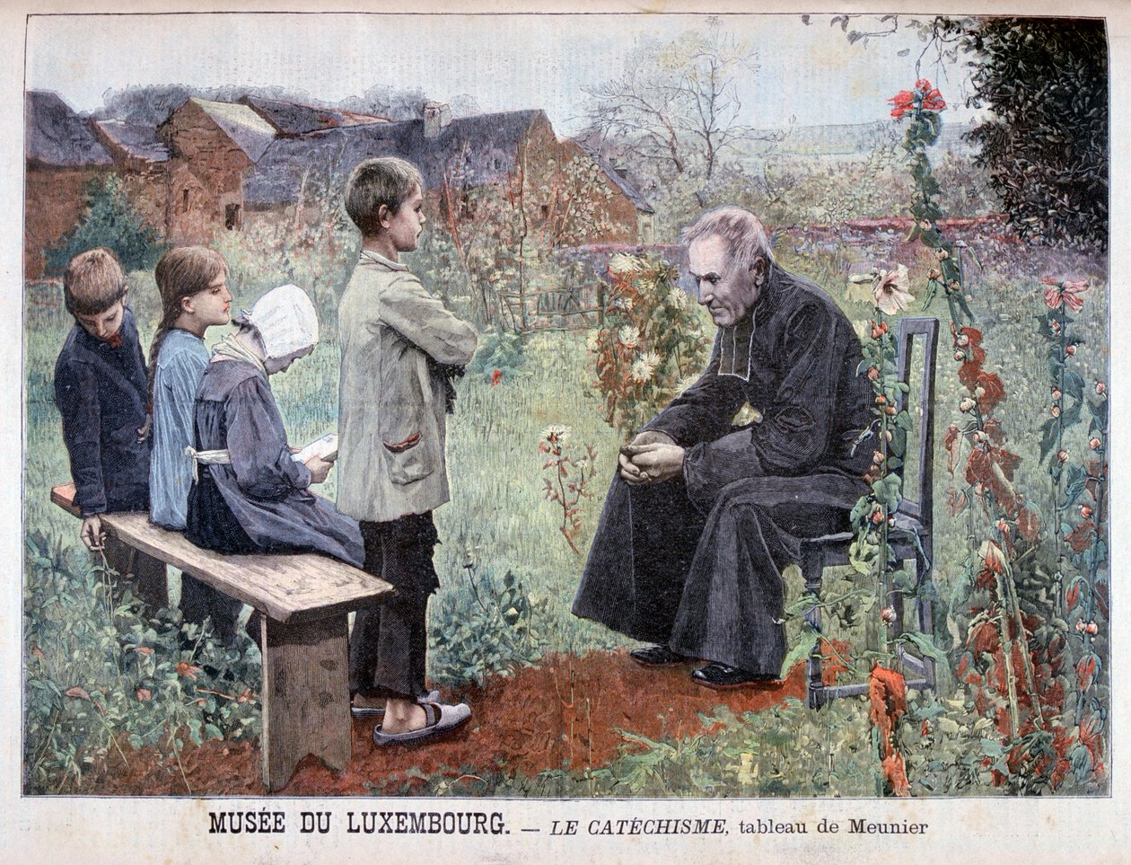 „Katekizmus”, 1898 alkotó: L Meunier