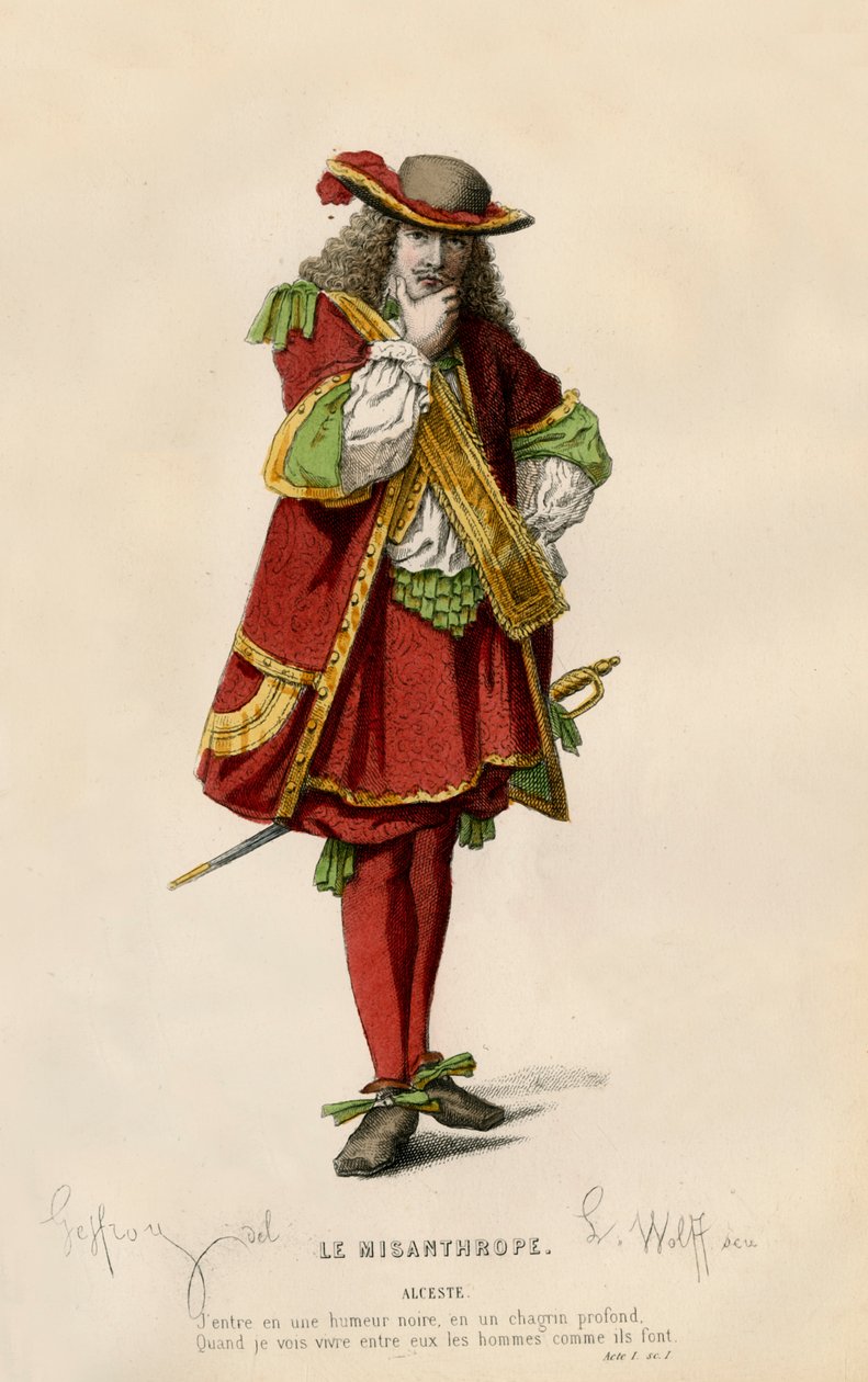 Alceste, 1868. alkotó: L. Wolff