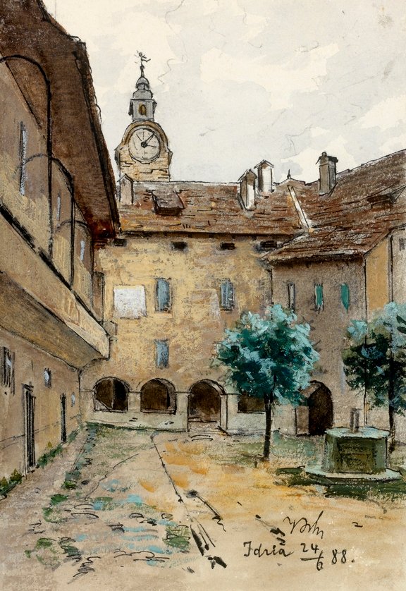 Idrija-várudvar alkotó: Ladislav Benesch