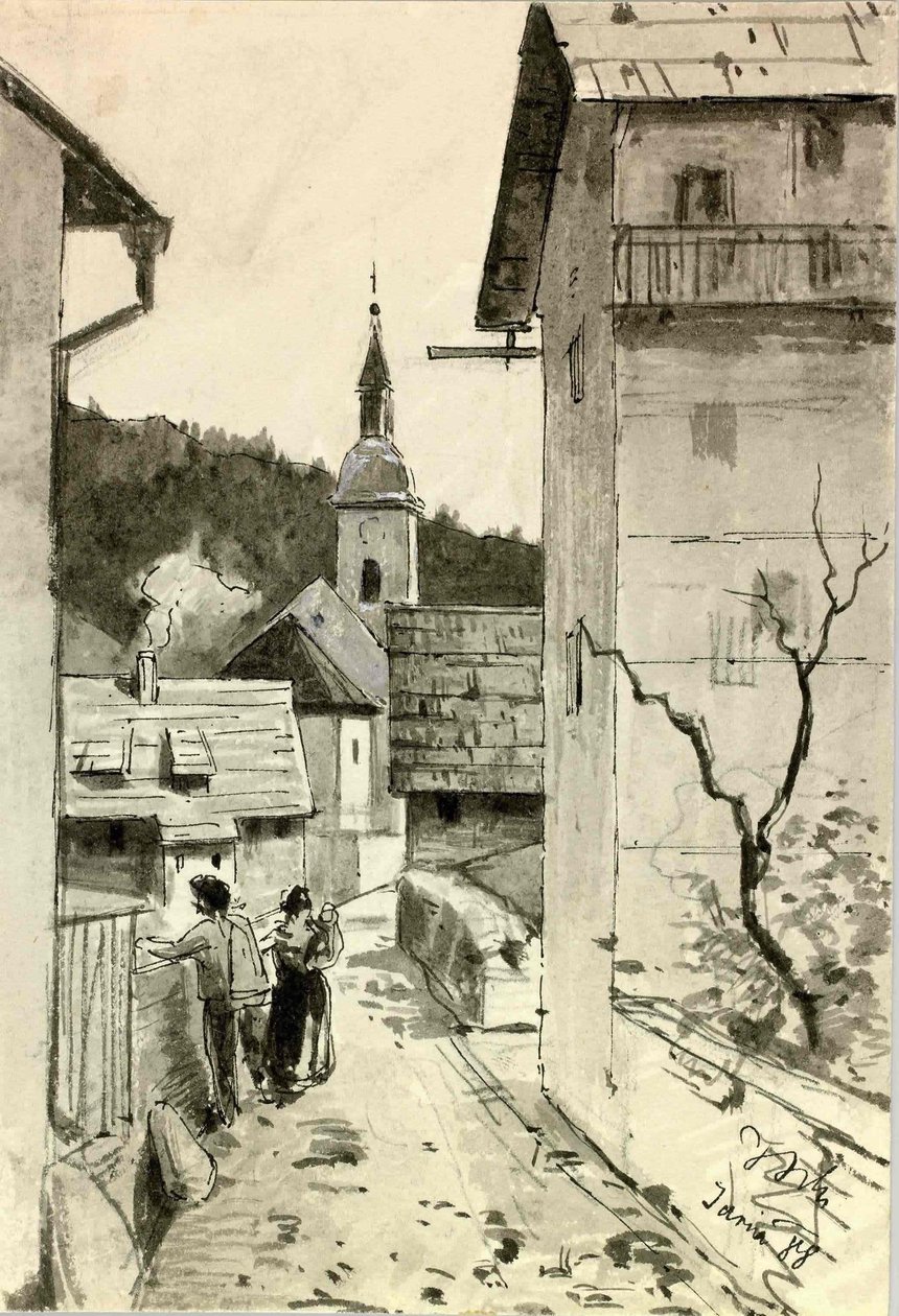 Motívum Idrija IIn alkotó: Ladislav Benesch