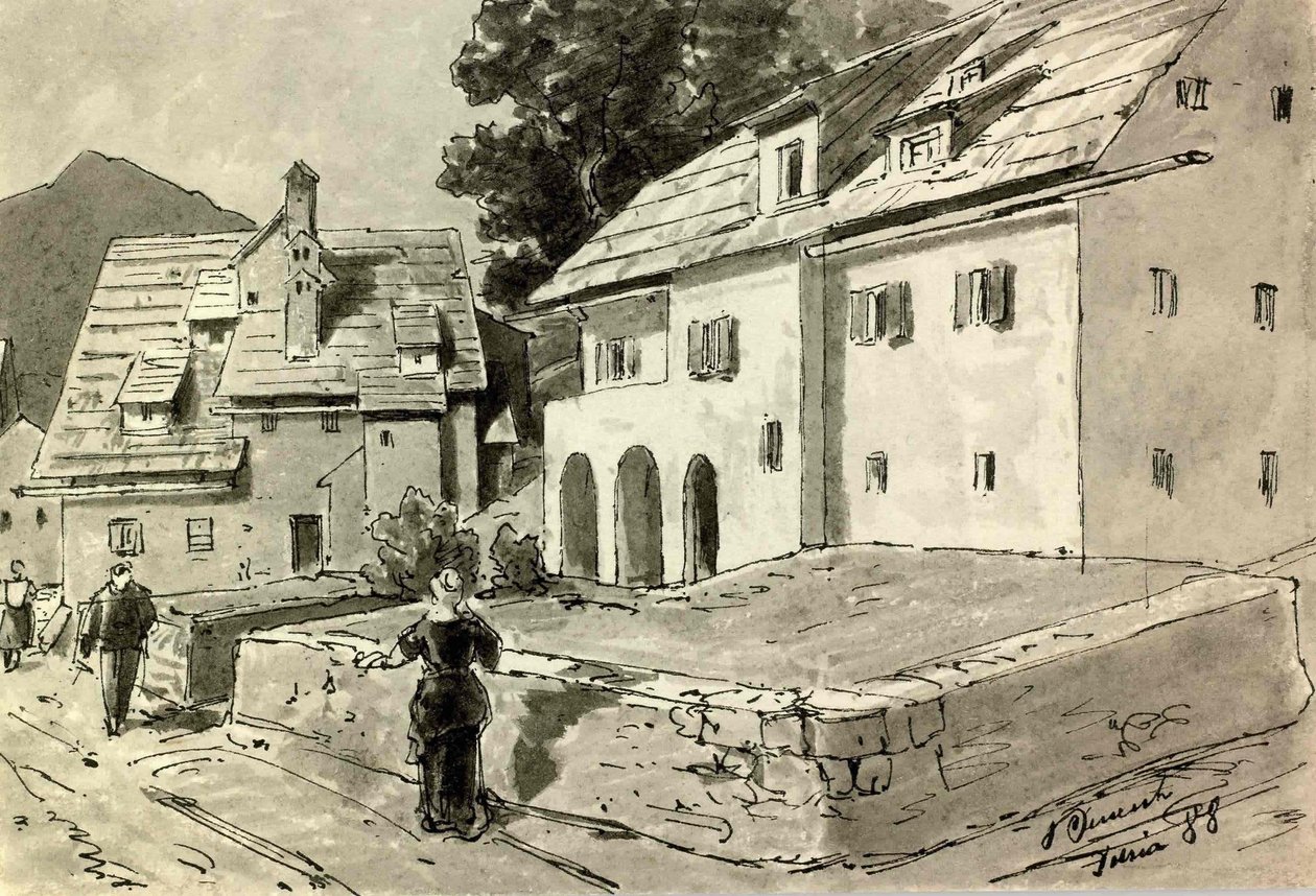 Motr Idrijenből alkotó: Ladislav Benesch