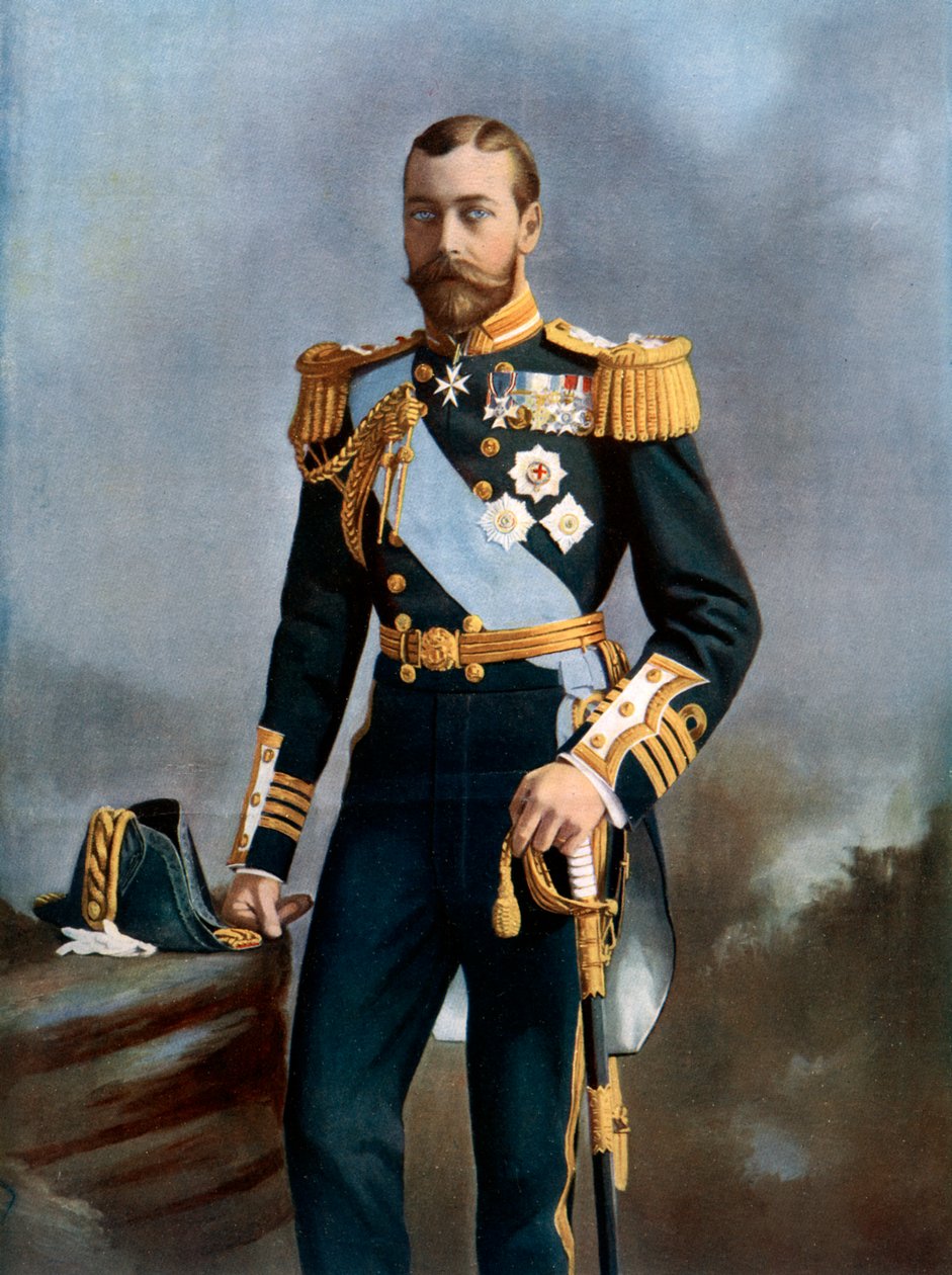 V. György király, XX. század eleje. alkotó: Lafayette