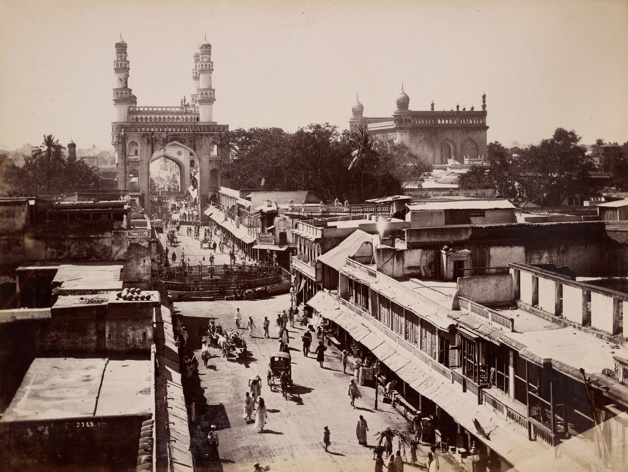 Principal Street, Hyderabad alkotó: Lala Deen Dayal