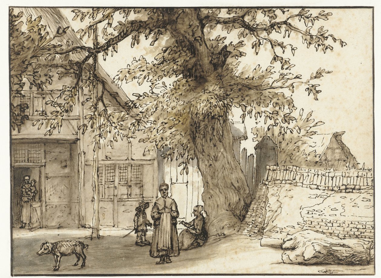 Herberg te Anrath alkotó: Lambert Doomer