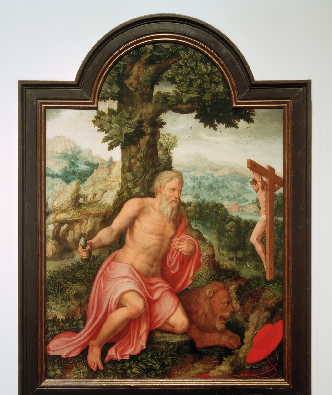 Táj St. Jerome alkotó: Lambert van Noort