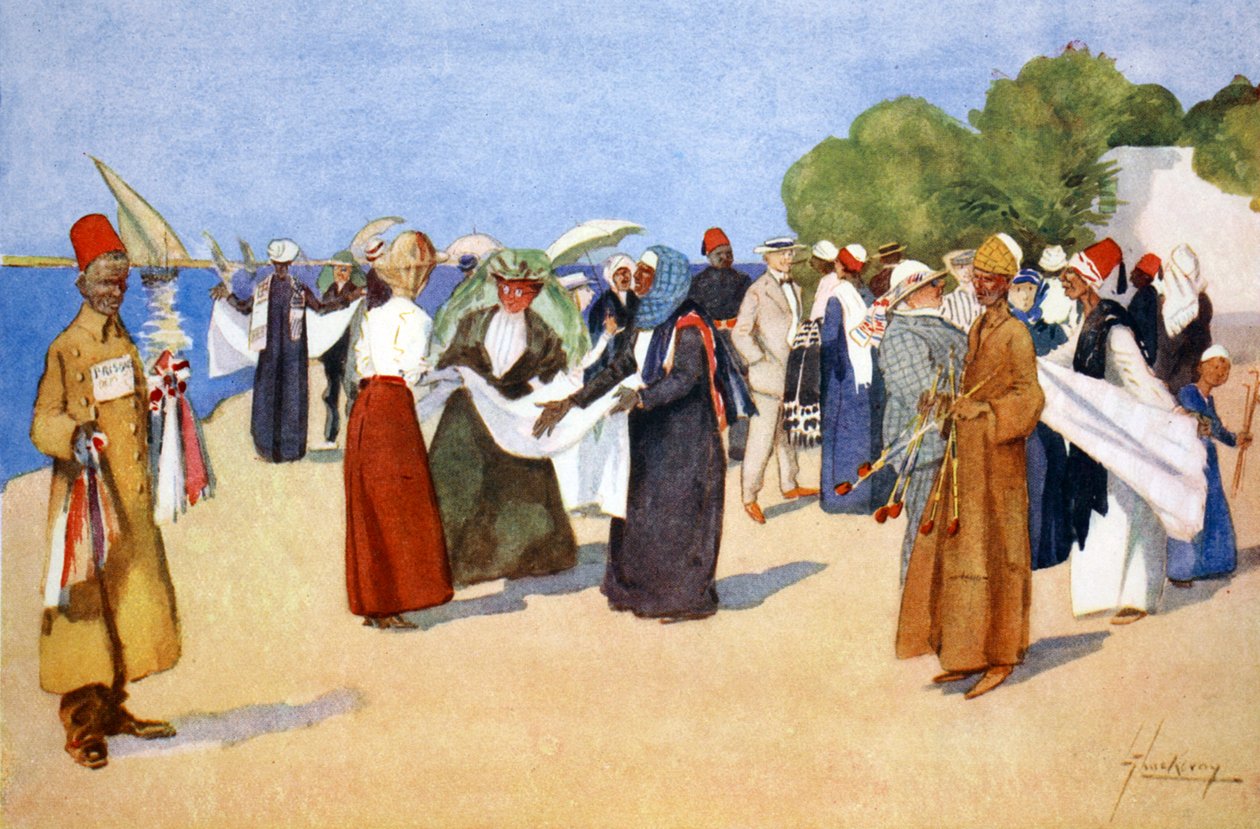 "Alkuvadászat", 1908. alkotó: Lance Thackeray