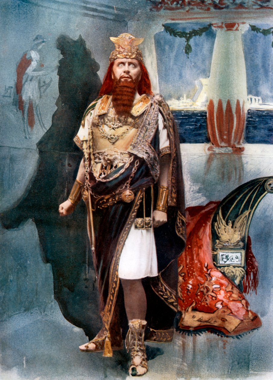 Herbert Beerbohm-fa Heródesben, 1902. alkotó: Langfier Photo