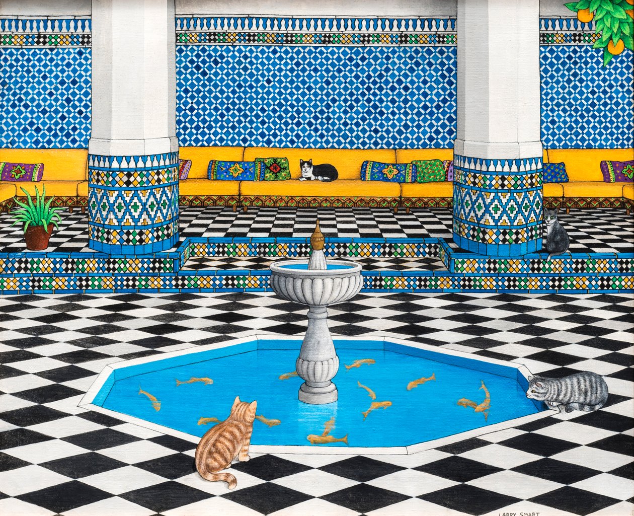Cool Cats Marrakechben, 1993 alkotó: Larry Smart