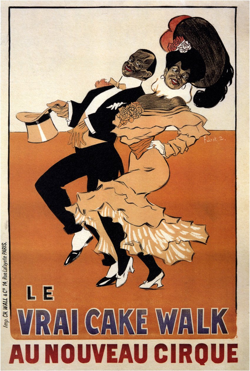 Az igazi süteményséta az Újcirkuszban, 1901-1902 körül alkotó: Laskowski