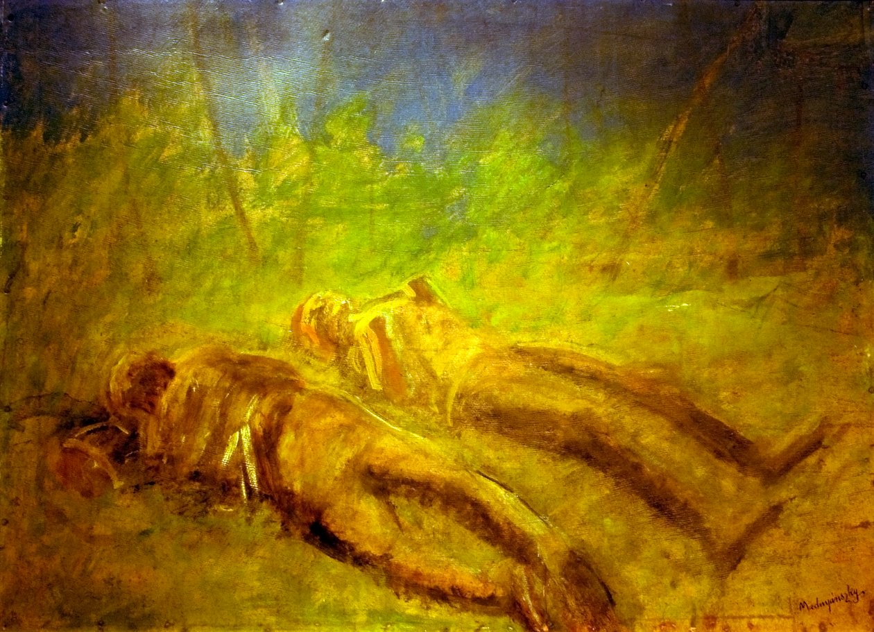 TEnyeszet English: Decay alkotó: Laszlo Mednyanszky