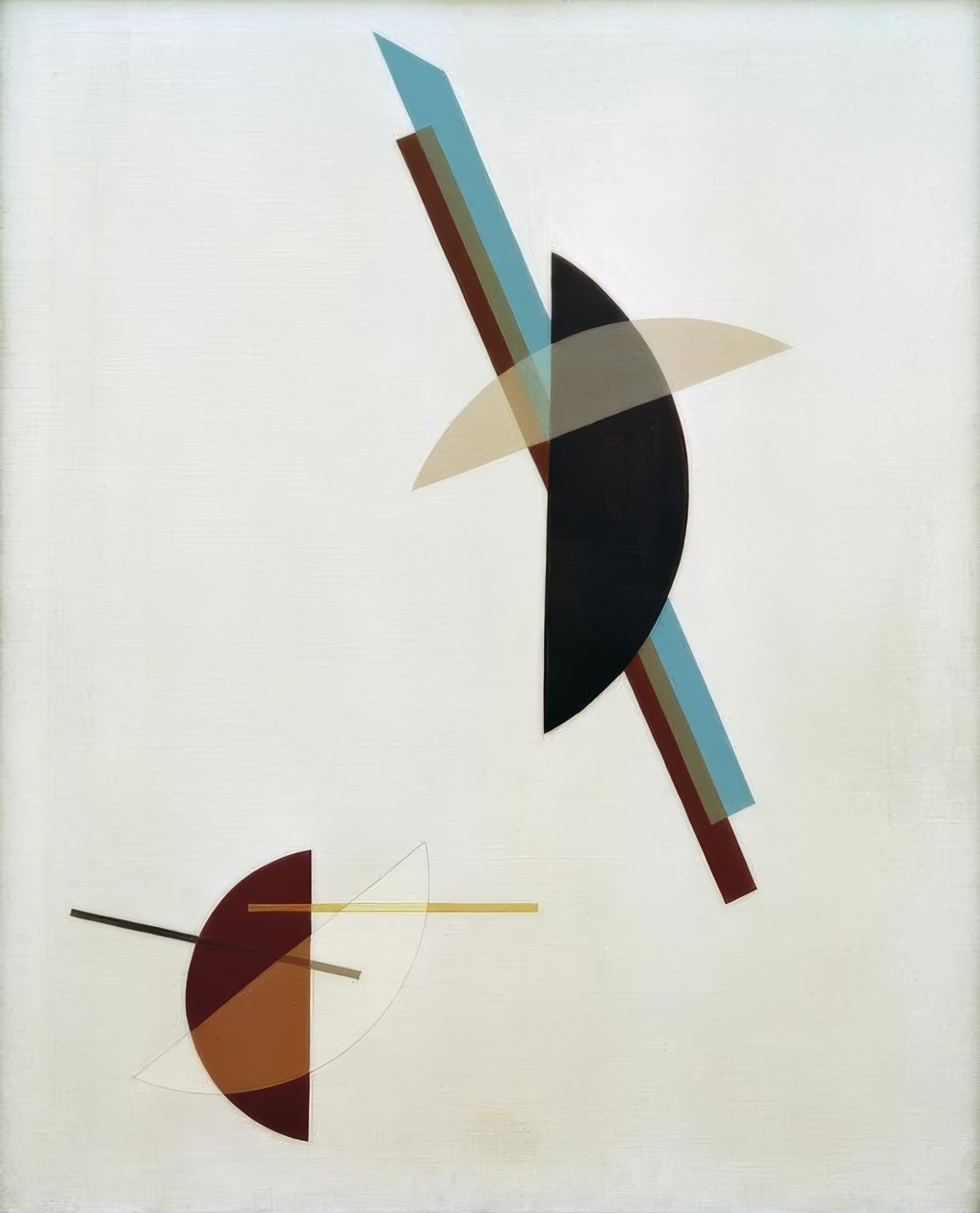 fehér alapon alkotó: Laszlo Moholy Nagy