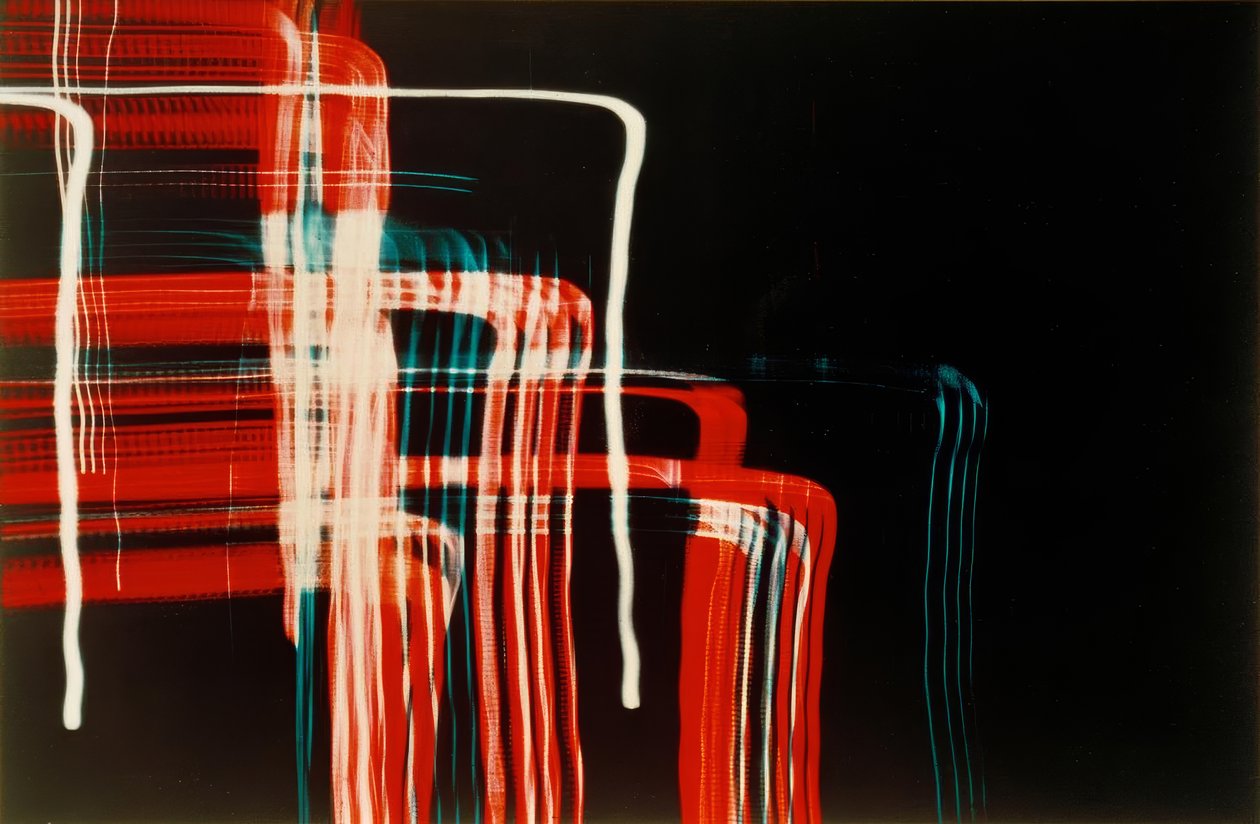 Cím nélkül (Neonreklámok, Chicago) alkotó: Laszlo Moholy Nagy