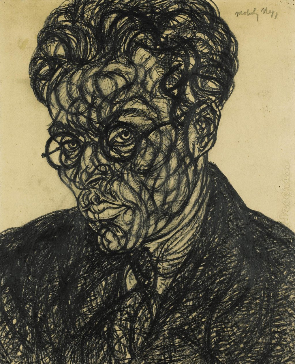 Önarckép. alkotó: Laszlo Moholy Nagy