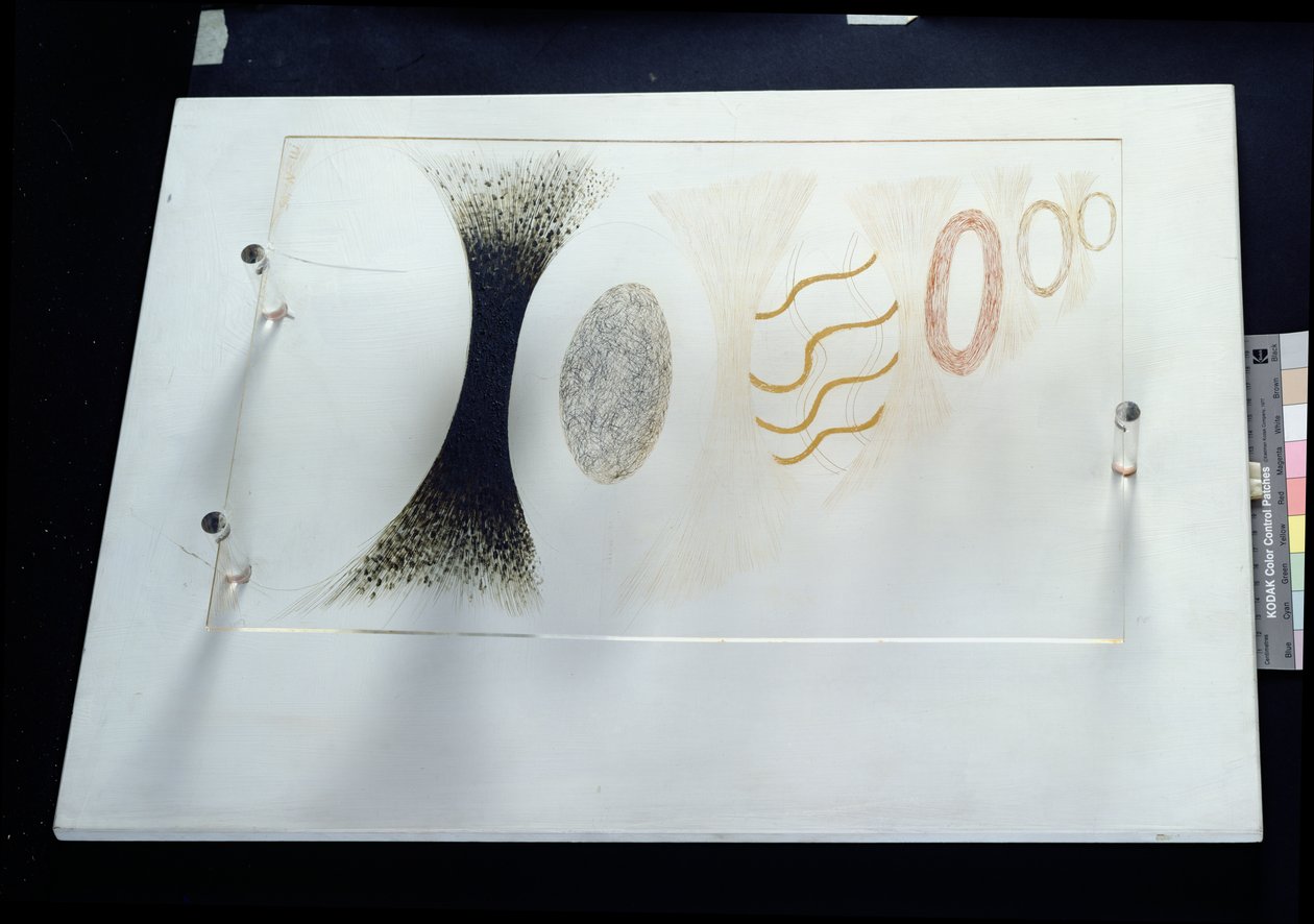 Az oválisok, 1945 alkotó: Laszlo Moholy Nagy