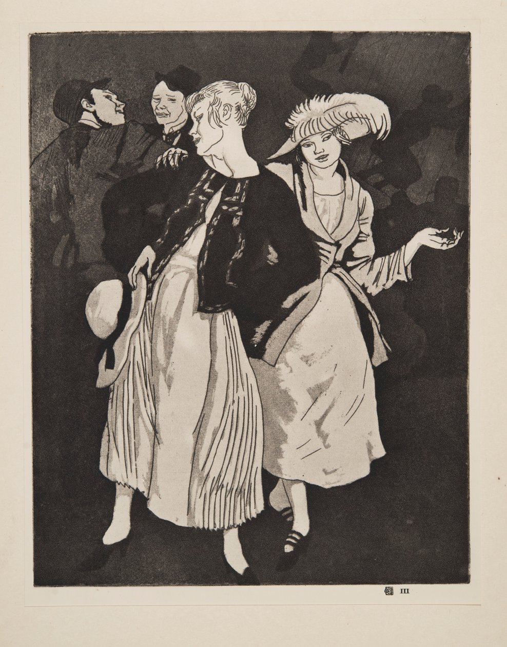 Bank ünnep, kocsma 1924. alkotó: Laura Knight