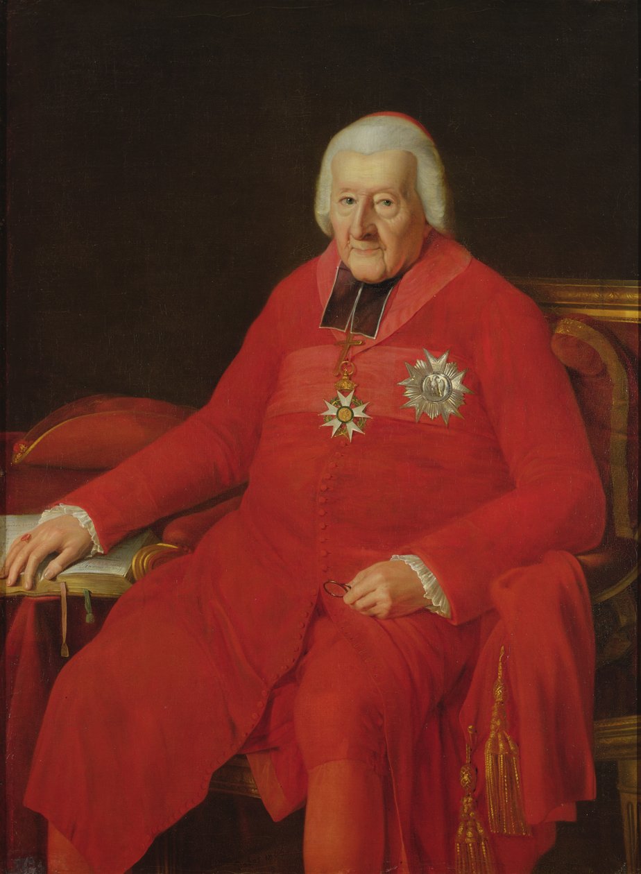 Jean-Baptiste de Belloy-Morangle bíboros (1709-1808) alkotó: Laurent Dabos