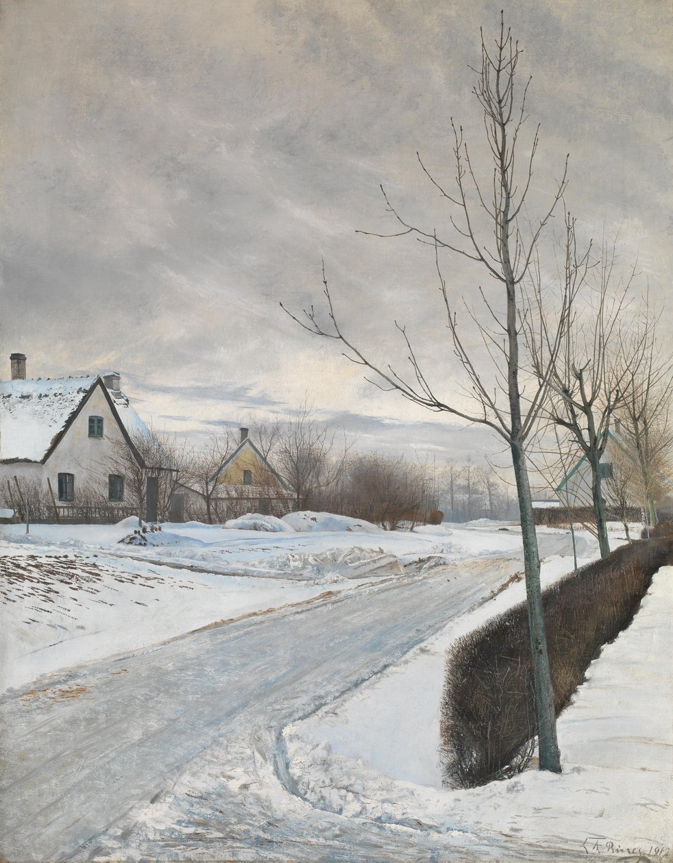 Téli nap alkotó: Laurits Andersen Ring
