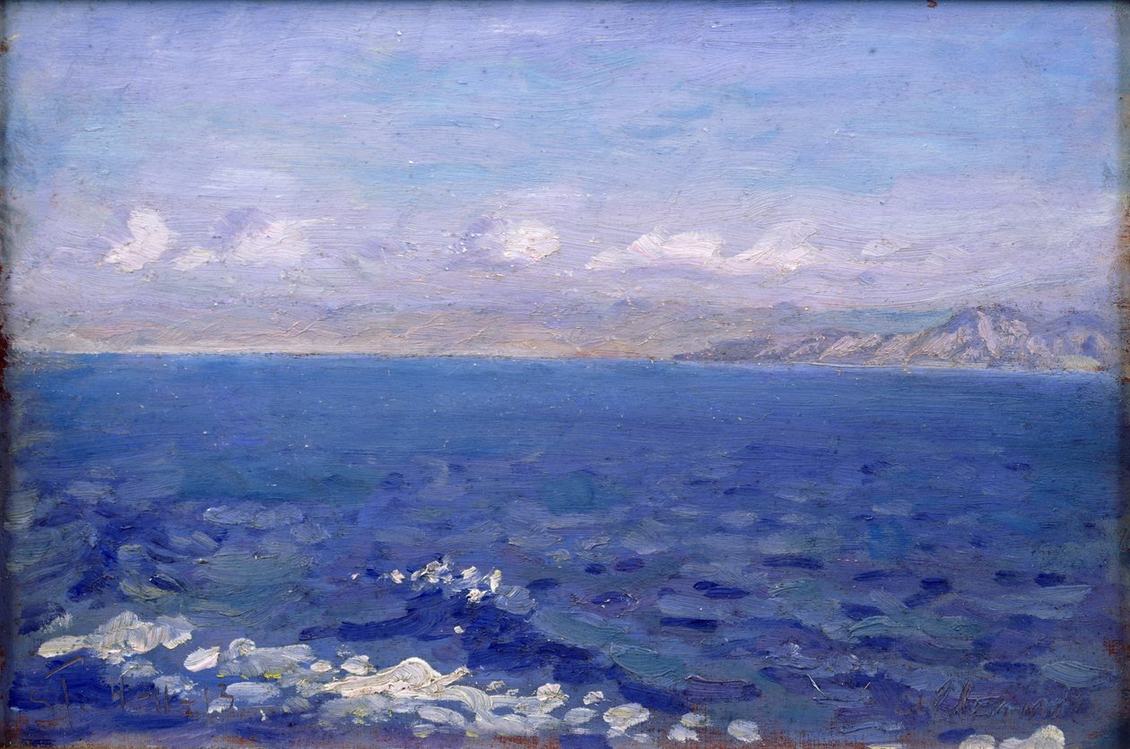 Az albán tenger alkotó: Laurits Regner Tuxen