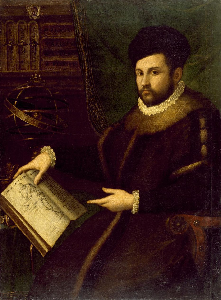 Girolamo Mercuriali olasz orvos és doktor alkotó: Lavinia Fontana