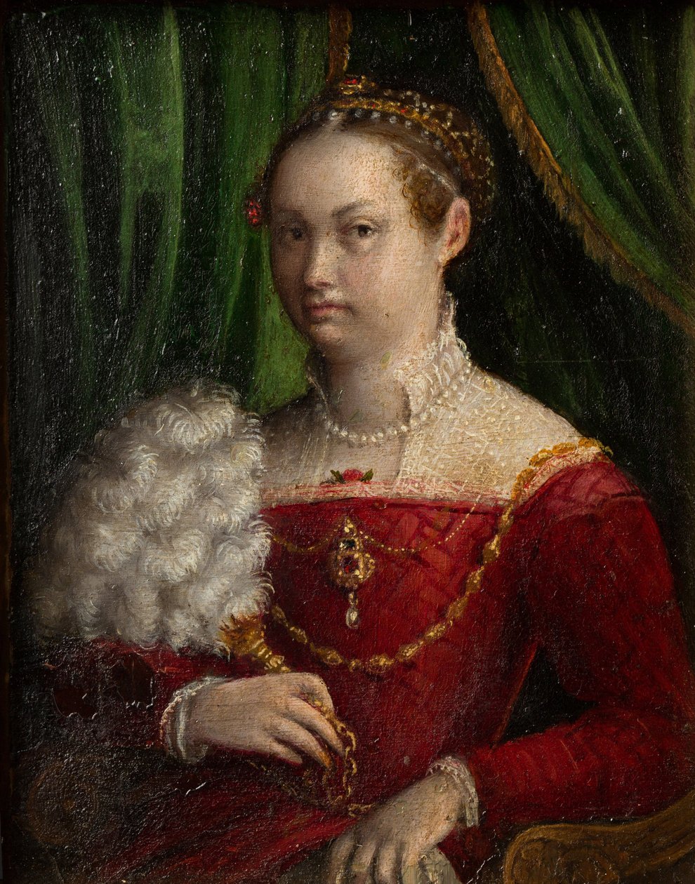 Önarckép, 1577-1585 körül. alkotó: Lavinia Fontana