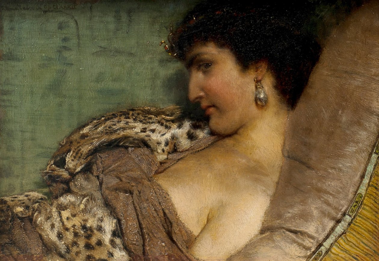 Kleopátra alkotó: Lawrence Alma Tadema