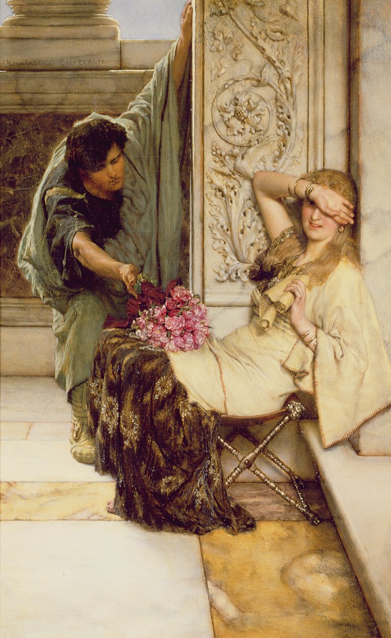 Félénk (lásd még: 15065) alkotó: Lawrence Alma Tadema