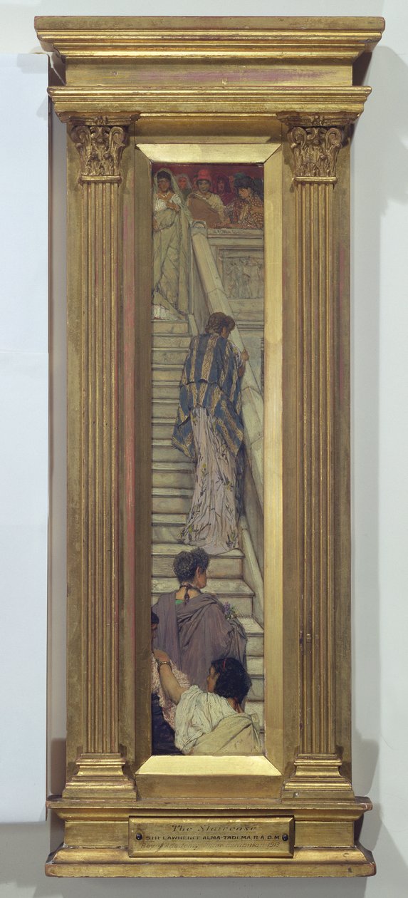Lépcsőház, 1870 alkotó: Lawrence Alma Tadema