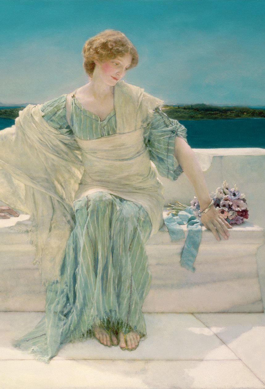 Ne kérdezz többet, 1906 olaj, vászon részlet a 15116-ról alkotó: Lawrence Alma Tadema