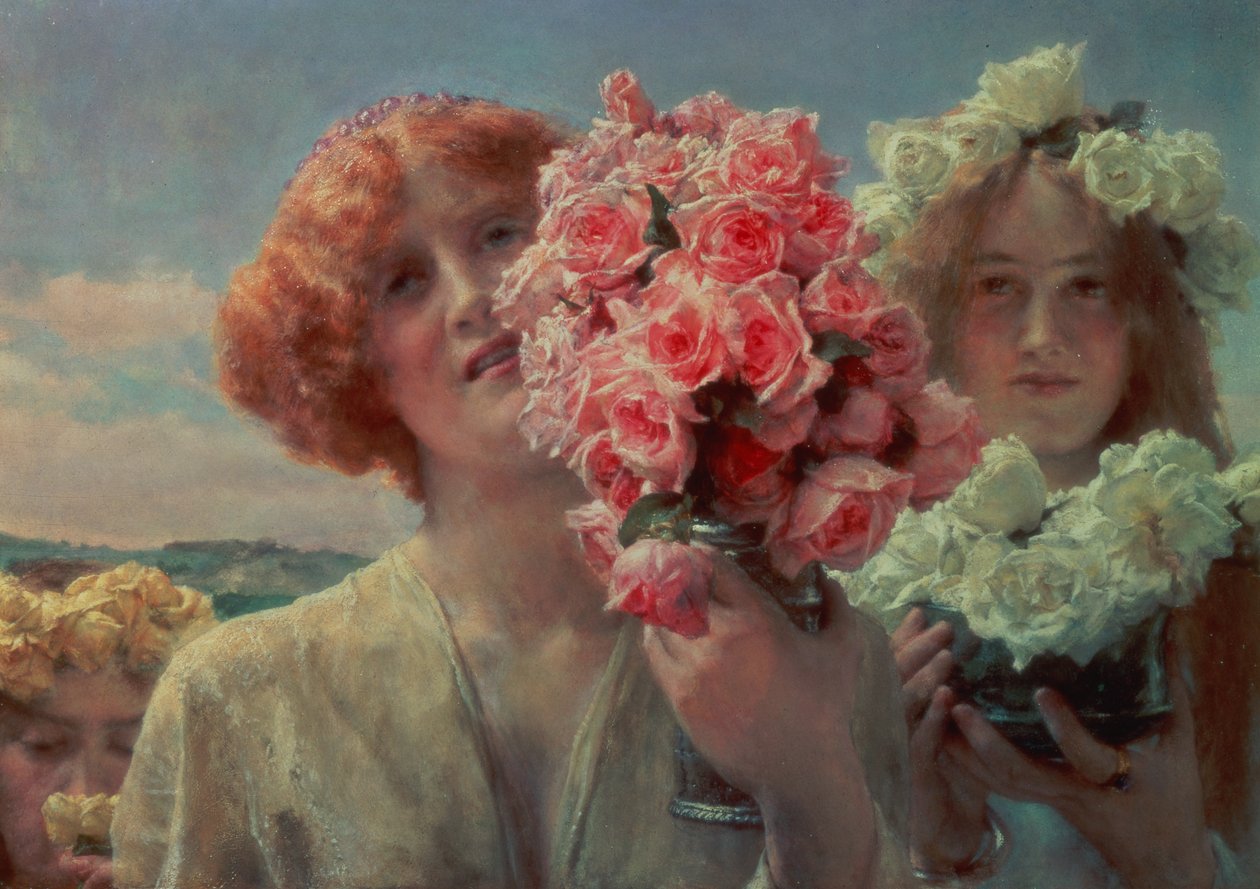 Nyári ajánlat, 1911 alkotó: Lawrence Alma Tadema