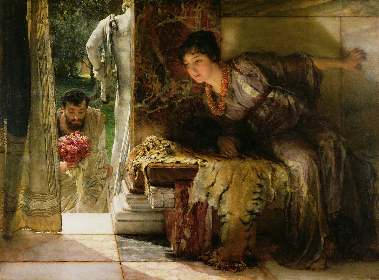 Welcome Footsteps, 1883 (lásd még: 15132) alkotó: Lawrence Alma Tadema